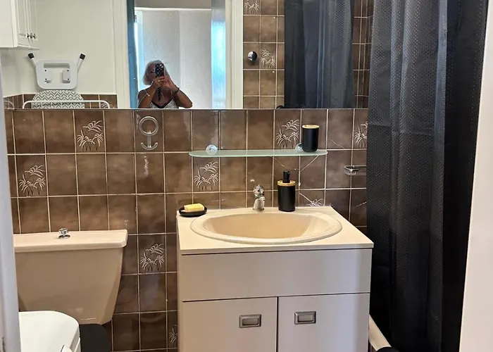 Bleu Azur -vue 6e Etage - Triangle D'or Апартаменти *